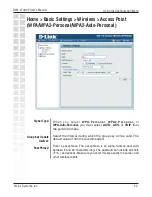 Preview for 22 page of D-Link DWL-2700AP - AirPremier Outdoor Wireless Access Point User Manual