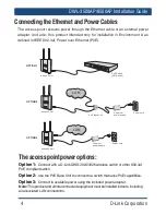 Предварительный просмотр 4 страницы D-Link DWL-3500AP Installation Manual