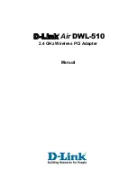 Предварительный просмотр 1 страницы D-Link DWL-510 Owner'S Manual