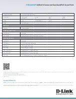 Предварительный просмотр 4 страницы D-Link DWL-6600AP Specifications