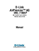 Preview for 1 page of D-Link DWL-7100AP Manual