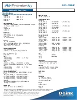 Preview for 2 page of D-Link DWL-7200AP - AirPremier AG - Wireless Access... Brochure & Specs