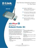 Предварительный просмотр 1 страницы D-Link DWL-922 - AirPlus G Wireless Network Starter Manual