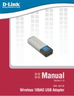 Preview for 1 page of D-Link DWL-AG132 Manual