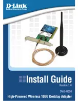 D-Link DWL-G550 Install Manual preview