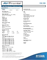 Preview for 2 page of D-Link DWL-G550 Product Data Sheet
