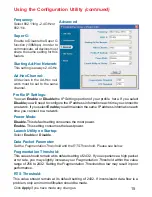 Предварительный просмотр 15 страницы D-Link DWL-G650 - AirPlus Wireless 802.11b 11Mbps/802.11g 54Mbps PC Card Manual