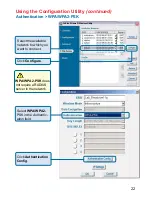 Предварительный просмотр 22 страницы D-Link DWL-G650 - AirPlus Wireless 802.11b 11Mbps/802.11g 54Mbps PC Card Manual