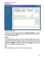 Предварительный просмотр 17 страницы D-Link DWL-G650 - AirPlus Wireless 802.11b 11Mbps/802.11g 54Mbps PC... Product Manual