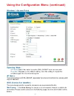 Preview for 17 page of D-Link DWL-G800AP Manual