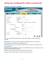 Preview for 20 page of D-Link DWL-G800AP Manual