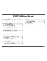 Предварительный просмотр 2 страницы D-Link DWM-162R User Manual