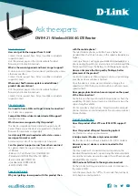 D-Link DWR-921 Quick Start Manual preview