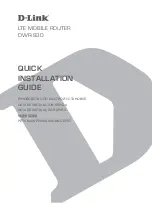 D-Link DWR-930 Quick Installation Manual preview