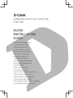 Preview for 1 page of D-Link DWR-960 Quick Installation Manual