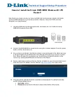 D-Link DWR-M930 How Do preview