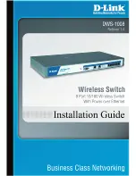 D-Link DWS-1008 Installation Manual предпросмотр