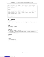 Предварительный просмотр 34 страницы D-Link DWS-3160 Series Cli Reference Manual
