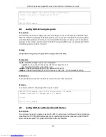Предварительный просмотр 49 страницы D-Link DWS-3160 Series Cli Reference Manual