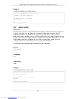 Предварительный просмотр 88 страницы D-Link DWS-3160 Series Cli Reference Manual