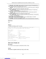 Предварительный просмотр 237 страницы D-Link DWS-3160 Series Cli Reference Manual