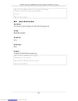 Предварительный просмотр 245 страницы D-Link DWS-3160 Series Cli Reference Manual