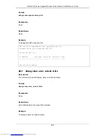 Предварительный просмотр 262 страницы D-Link DWS-3160 Series Cli Reference Manual
