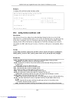 Предварительный просмотр 485 страницы D-Link DWS-3160 Series Cli Reference Manual