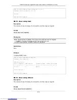 Предварительный просмотр 620 страницы D-Link DWS-3160 Series Cli Reference Manual