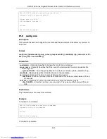 Предварительный просмотр 639 страницы D-Link DWS-3160 Series Cli Reference Manual