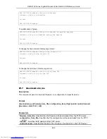 Предварительный просмотр 640 страницы D-Link DWS-3160 Series Cli Reference Manual