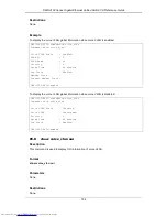 Предварительный просмотр 708 страницы D-Link DWS-3160 Series Cli Reference Manual