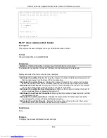 Предварительный просмотр 903 страницы D-Link DWS-3160 Series Cli Reference Manual