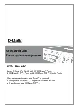 D-Link DXS-1210-16TC Getting Started Manual preview