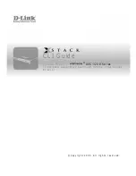 Предварительный просмотр 1 страницы D-Link DXS-3227 - xStack Switch - Stackable Cli Manual