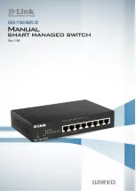 D-Link EasySmart DGS-1100-08PLV2 Manual предпросмотр