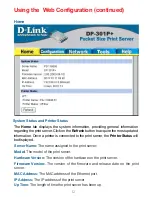 Preview for 12 page of D-Link Epress EtherNetwork DP-301P+ User Manual