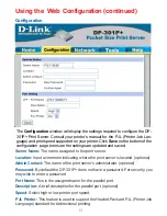 Preview for 13 page of D-Link Epress EtherNetwork DP-301P+ User Manual