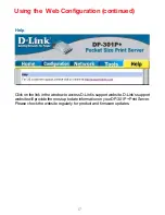 Preview for 17 page of D-Link Epress EtherNetwork DP-301P+ User Manual