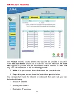 Предварительный просмотр 22 страницы D-Link Express EtherNetwork DI-604 Owner'S Manual