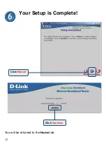 Preview for 12 page of D-Link Express EtherNetwork DI-604+ Quick Installation Manual