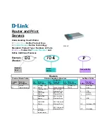 Preview for 1 page of D-Link Express Ethernetwork DI-704P Datasheet