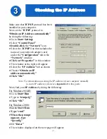 Preview for 3 page of D-Link Express Ethernetwork DI-704P Quick Install Manual