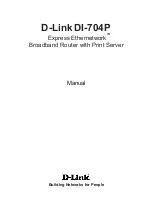 Preview for 1 page of D-Link Express Ethernetwork DI-704P User Manual