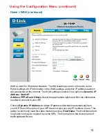 Preview for 19 page of D-Link Express Ethernetwork DI-704P User Manual