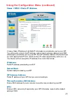 Preview for 21 page of D-Link Express Ethernetwork DI-704P User Manual