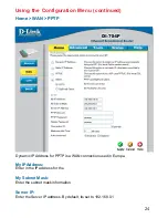 Preview for 24 page of D-Link Express Ethernetwork DI-704P User Manual