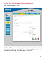 Preview for 40 page of D-Link Express Ethernetwork DI-704P User Manual