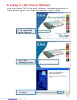 Предварительный просмотр 43 страницы D-Link Express Ethernetwork DI-707P Manual