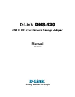 D-Link Express EtherNetwork DNS-120 Manual предпросмотр